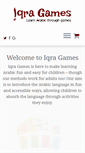 Mobile Screenshot of iqragames.com